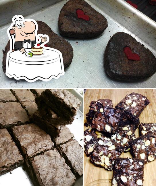 RICK'S Brownie oferece uma seleção de sobremesas