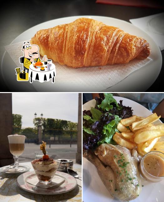 Food at Café des Tuileries