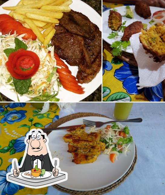 Comida em Restaurante e bar Majericão