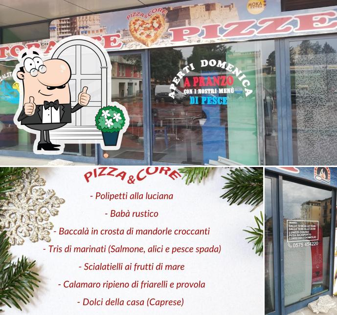 Gli esterni di Pizza & Core