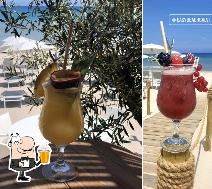 Profitez d'une boisson à Easy Beach Calvi