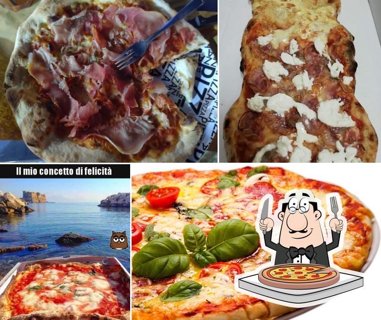 Scegli una pizza a Sporting Bar Pizzeria da Chiara Panighina