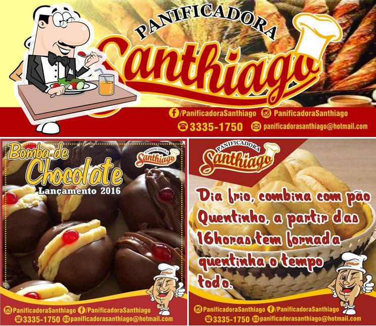 Comida em Panificadora Santhiago