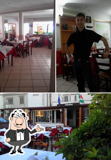 Gli interni di Osteria pizzeria ai 4 venti