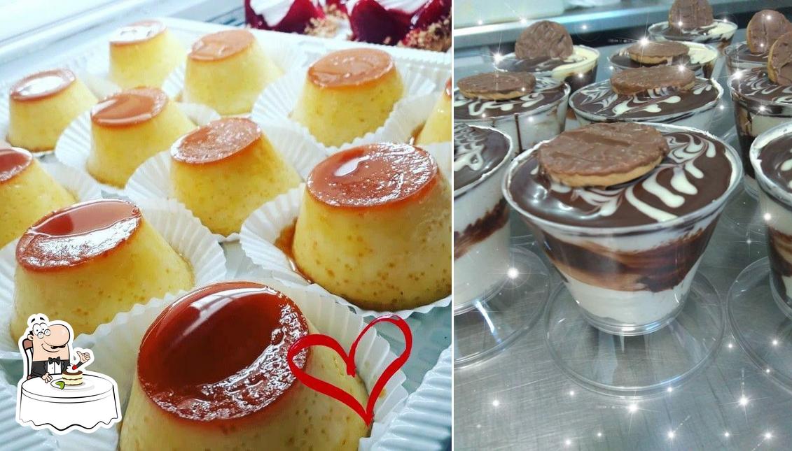 Flor Das Vilas Padaria E Restaurante provê uma seleção de pratos doces