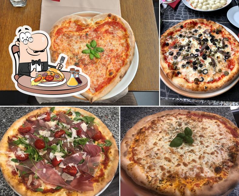 Choisissez de nombreux genres de pizzas