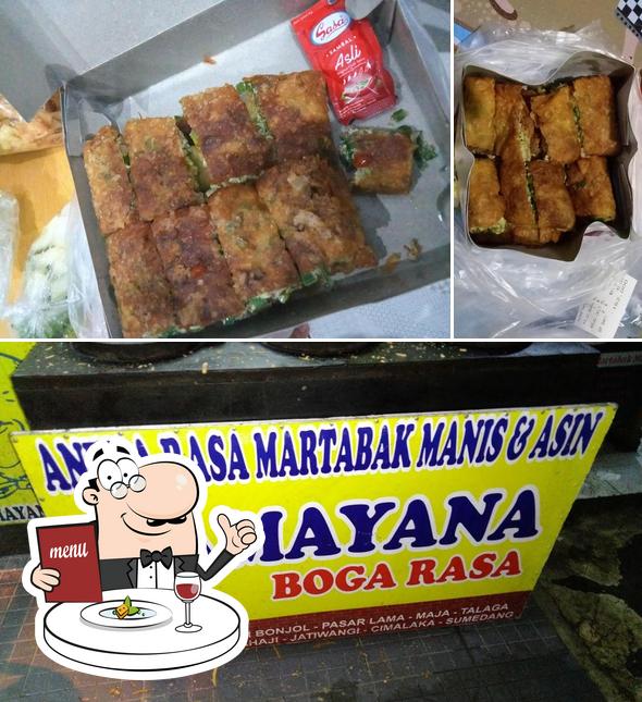 Comida en Martabak Ramayana Bogarasa