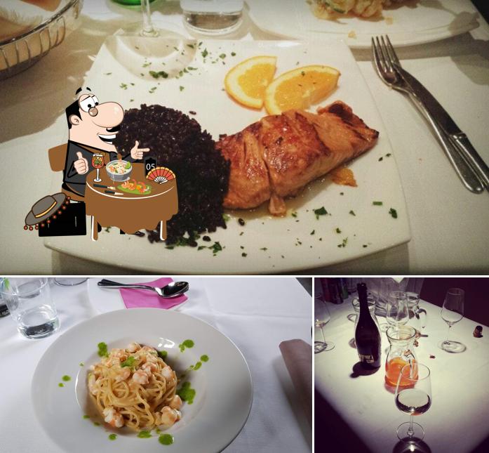 Это снимок, где изображены еда и алкоголь в Pizzeria Ristorante Da Loris