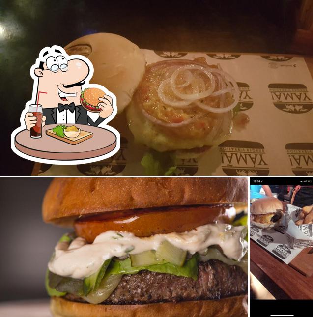 Consiga um hambúrguer no Yámã Burger Vibration