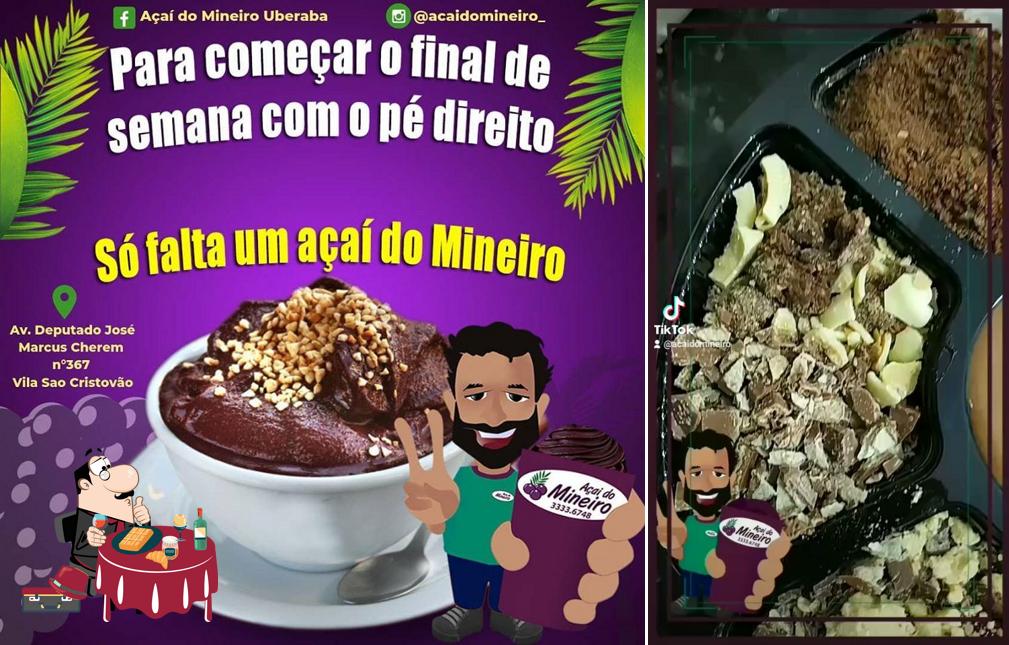 Закажите один из десертов в "AÇAI DO MINEIRO UBERABA"