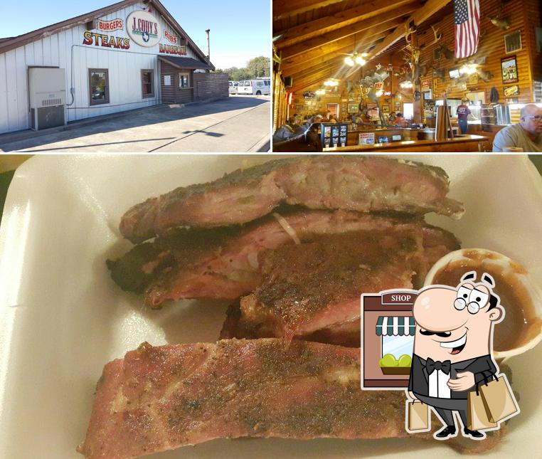 J. Cody's Steak and Barbeque is distinguished by exterior and food