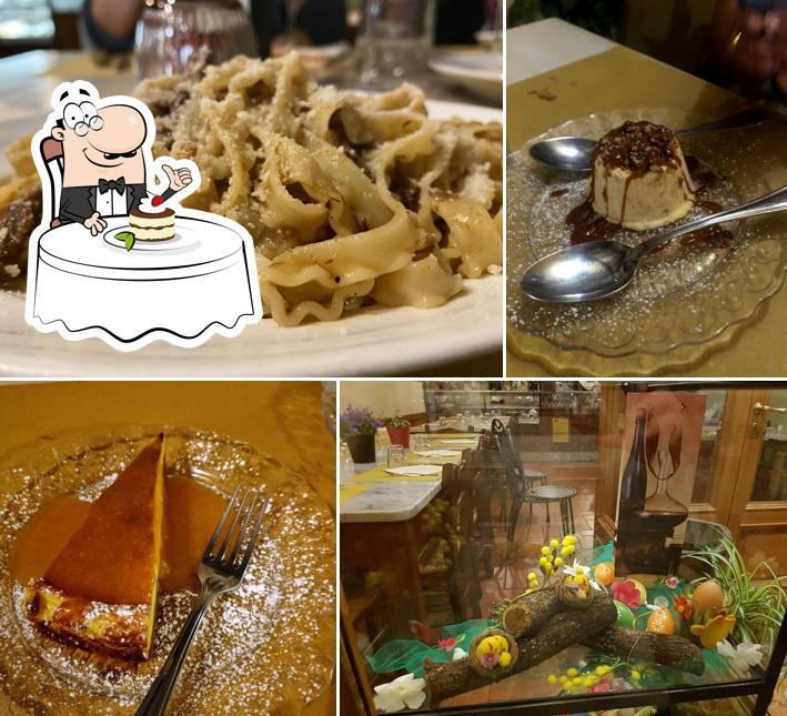 Cantinetta del Nonno offre une éventail de desserts