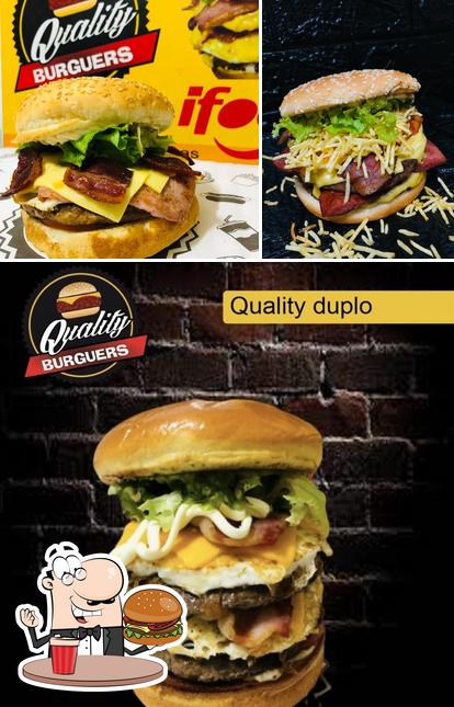 Peça um hambúrguer no Quality Burguers