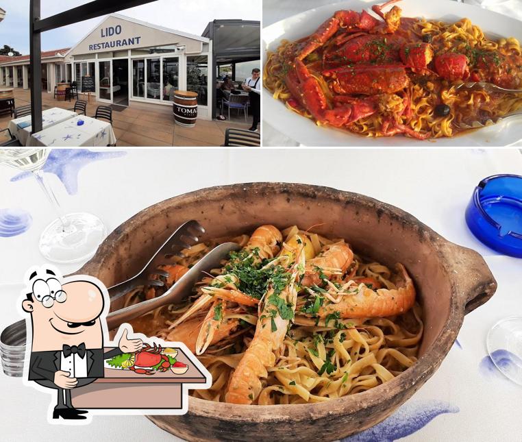 Degusta i sapori della cucina di mare a Restoran Lido Marina Umag