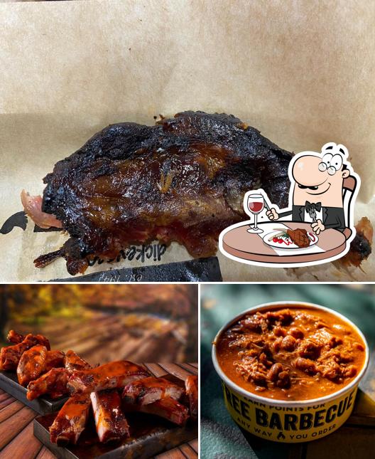 Meat meals are offered by Dickey's Barbecue Pit
