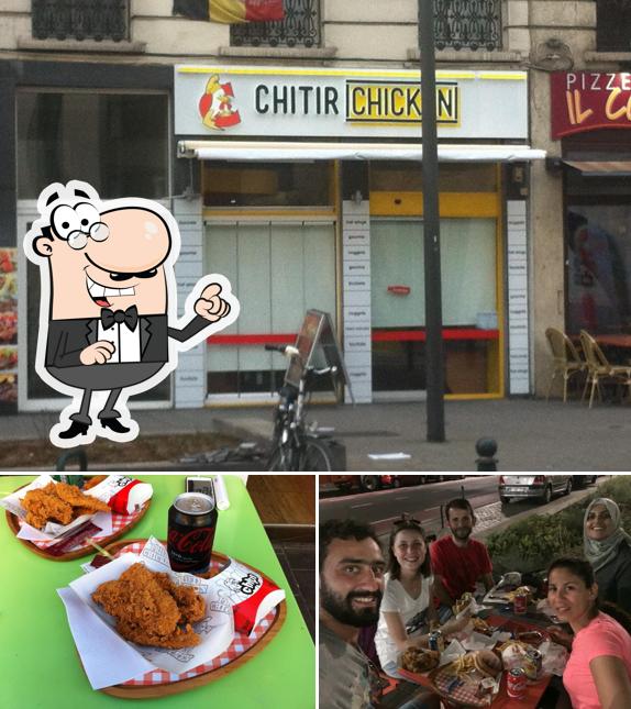 Voici la photo représentant la extérieur et intérieur sur Chitir Chicken