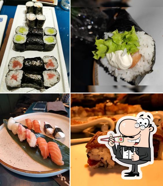 Ordina le diverse opzioni di sushi