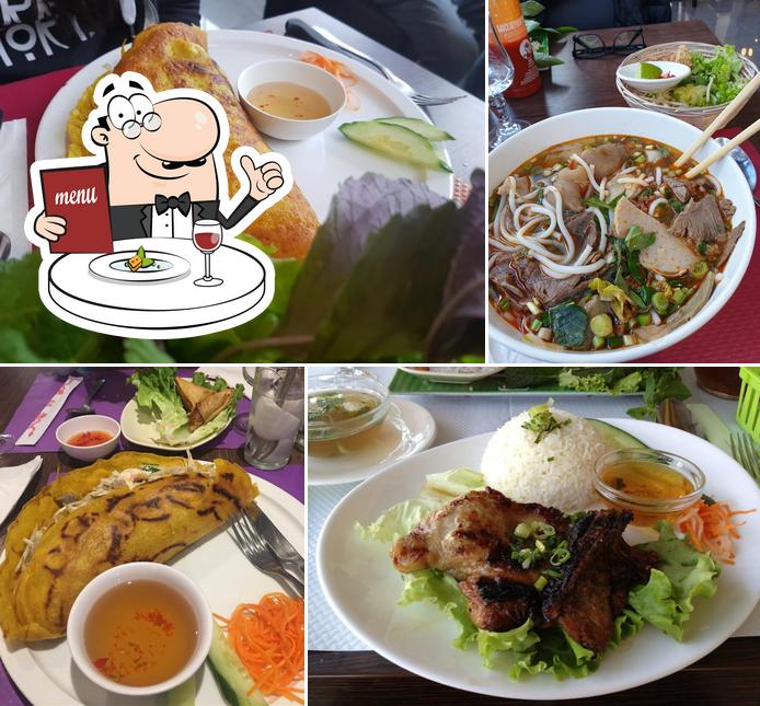 Food at Nhu Y Restaurant