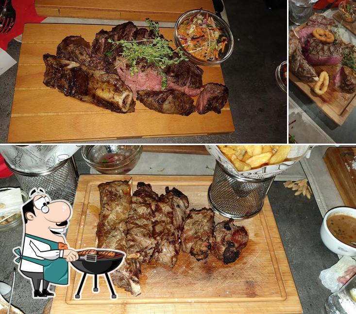 Essayez des repas à base de viande à STORY'INN Steakhouse - Steak & Ribs à Bruxelles