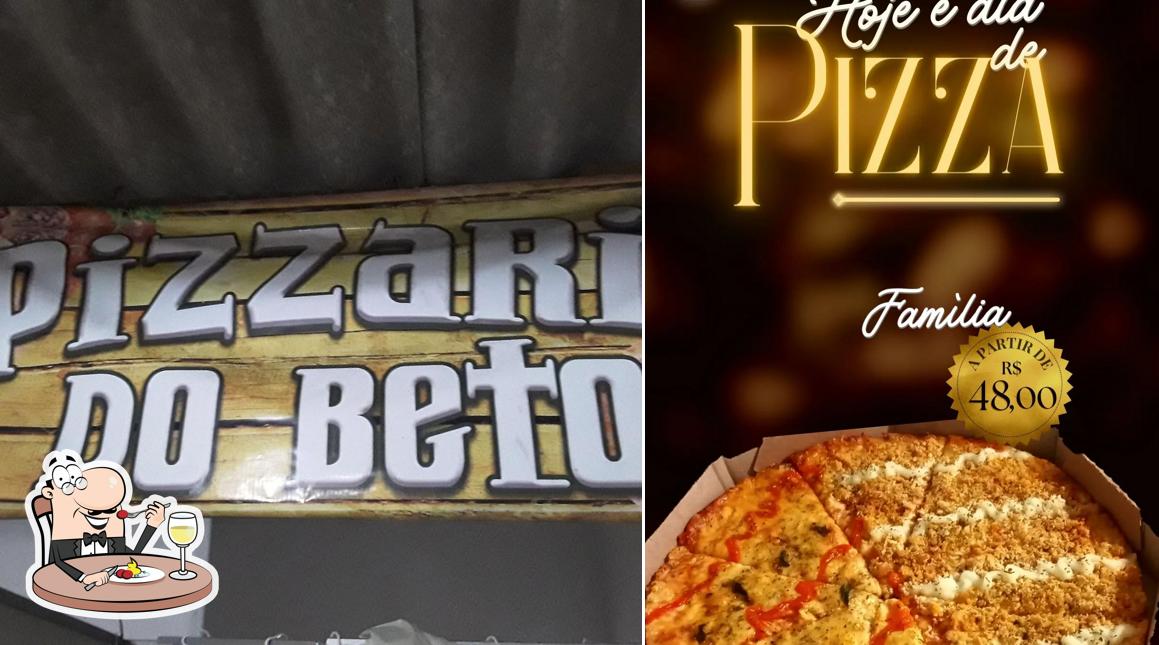 Comida em Pizzaria Do Beto