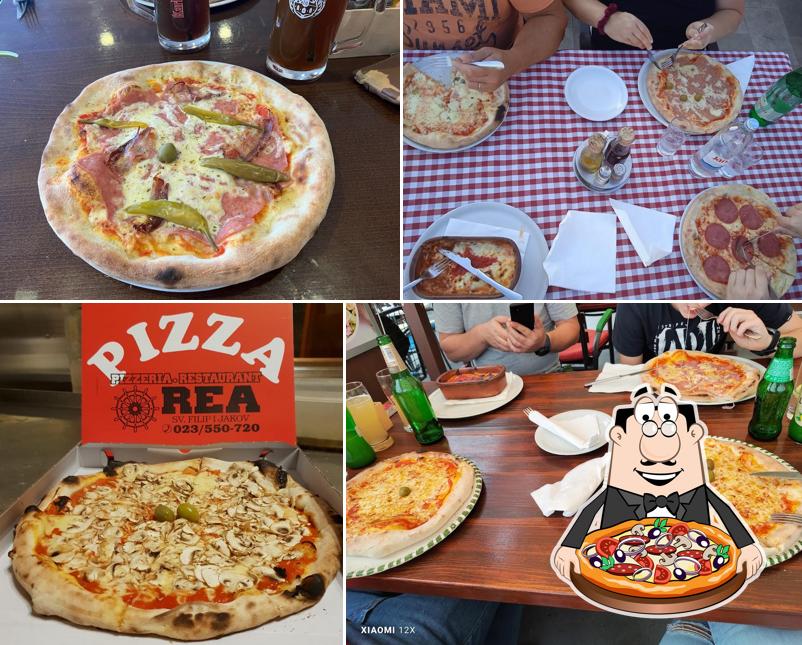 Ordina una pizza a Restoran i pizzeria Rea