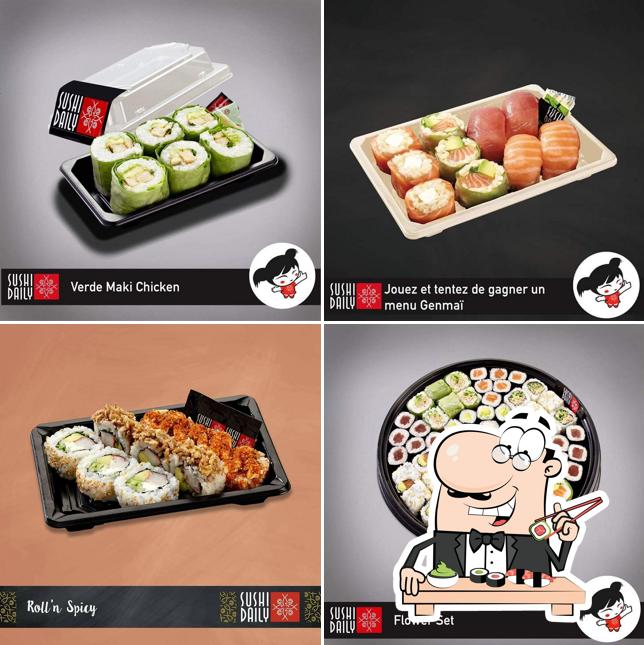 Choisissez de nombreuses options de sushi