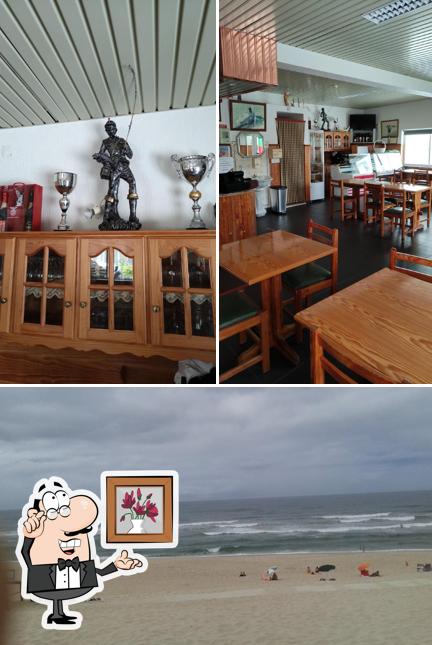 The image of Restaurante Âncora’s interior and exterior