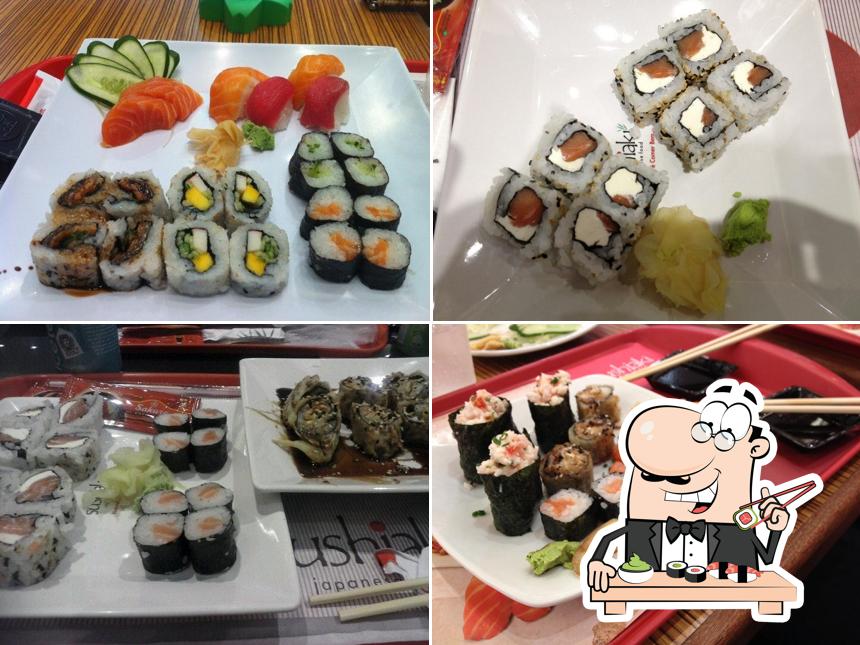 Presenteie-se com sushi no Sushiaki