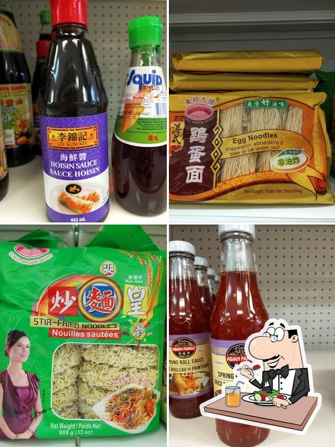 Food at Asian Market Red Deer AB