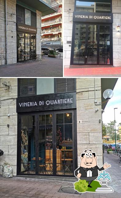 L'extérieur de Vineria di Quartiere