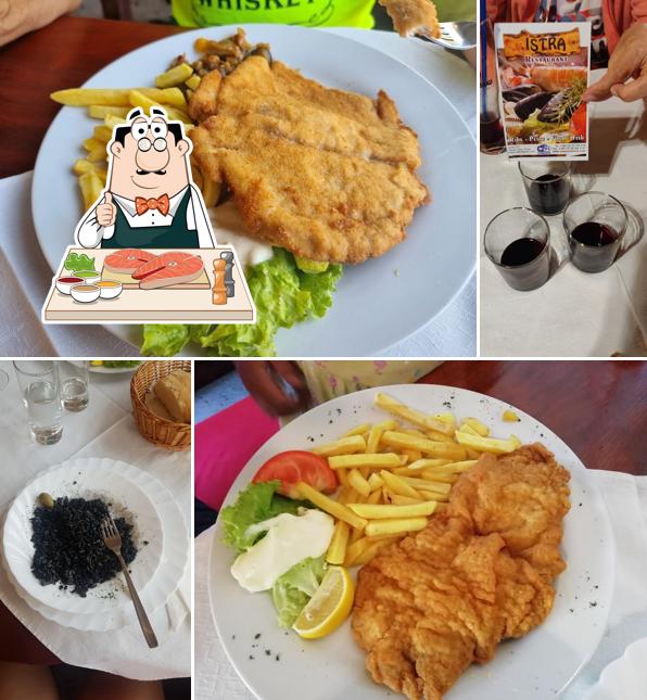 Fish and chips al Restaurant Istra