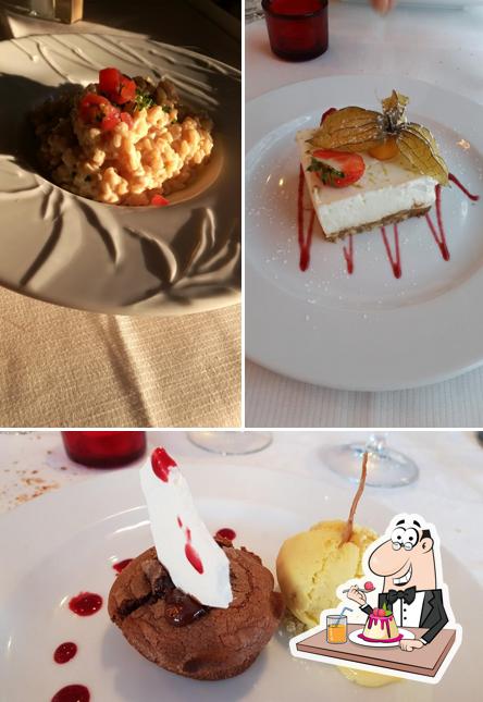 Restaurant le 16/9 sert une variété de desserts