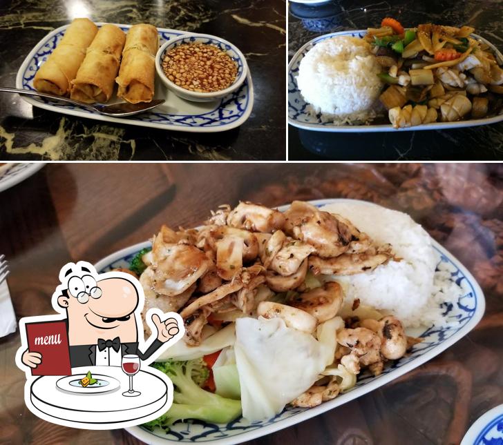 Food at Thai Country Restaurant