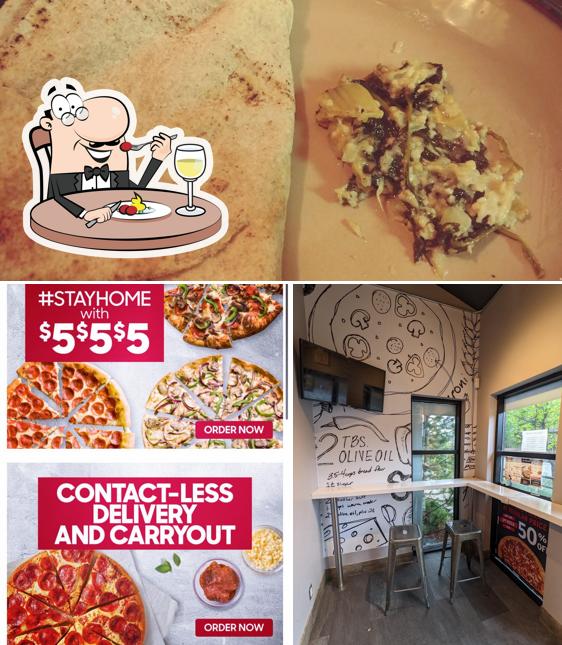 La photo de la nourriture et intérieur concernant Pizza Hut Canmore