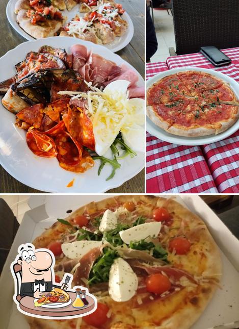 Scegli una pizza a La Pizzeria Coppet