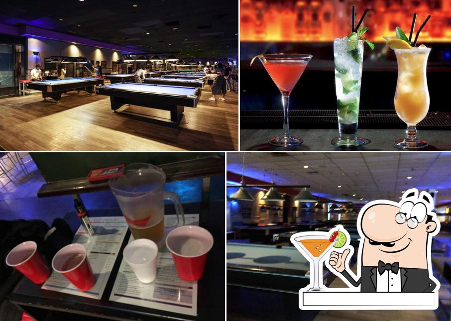 Voici la photo indiquant la boire et intérieur sur V.I.P. Pool & Bar Snooker Club