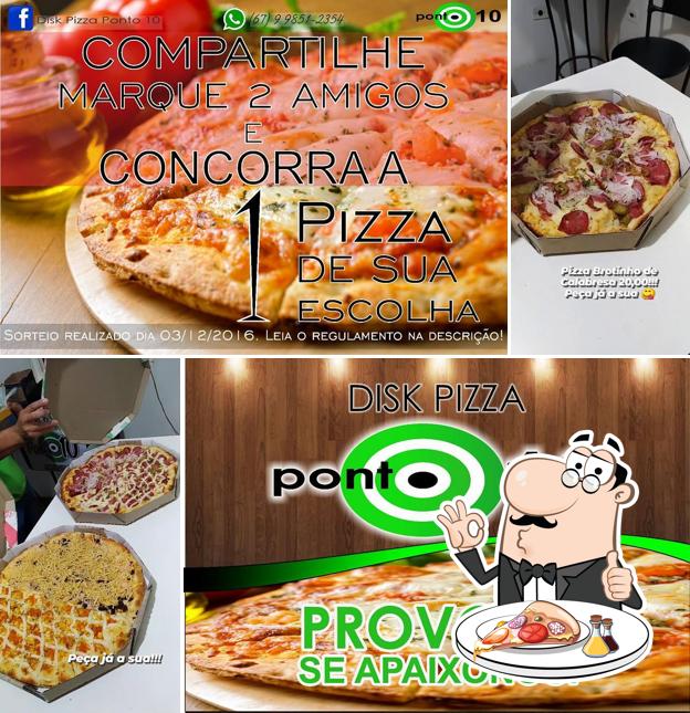 Experimente pizza no Disk Pizza Ponto 10