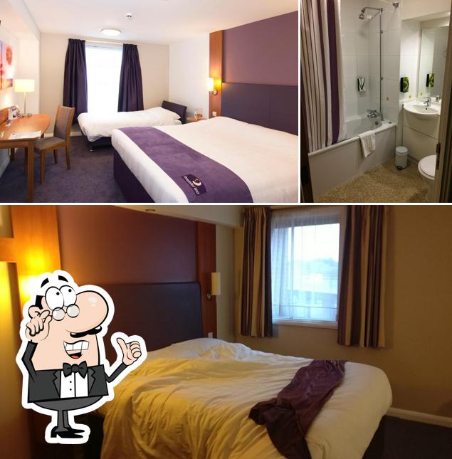 The interior of Premier Inn Reading Central hotel