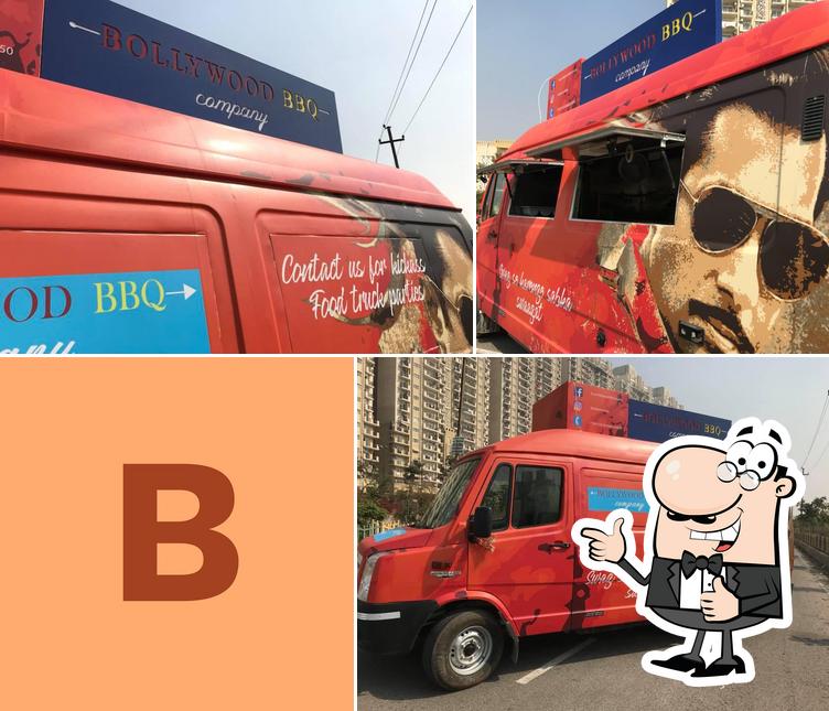 Here's an image of Bollywood BBQ Company Food Truck
