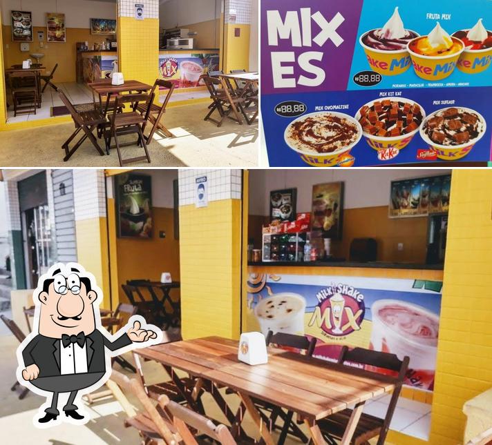 Entre diversos coisas, interior e sobremesa podem ser encontrados no Milk Shake Mix Quarto Centenário