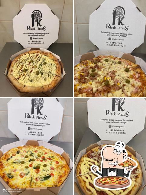 Peça pizza no Palerk Pizzas