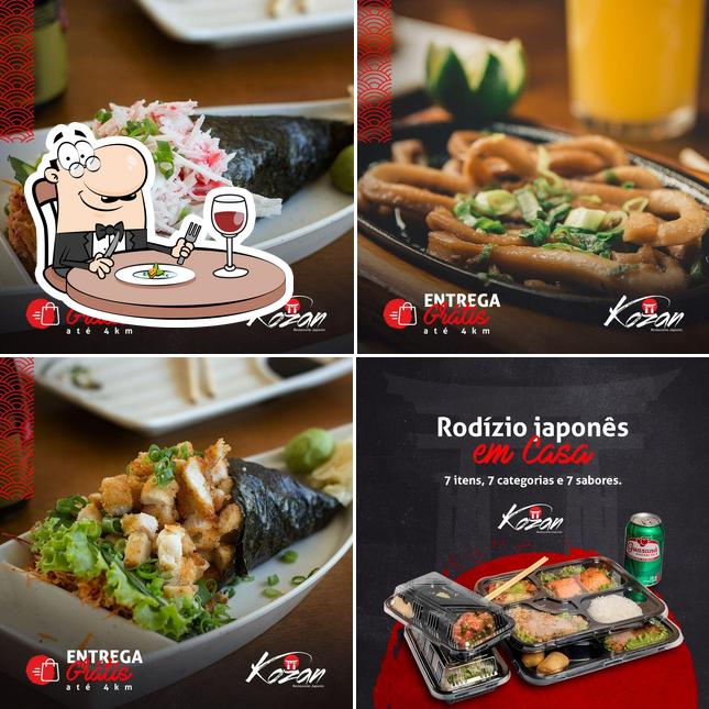 Food at Kozan Sushi Londrina