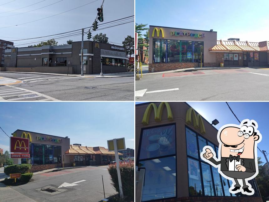 Check out how McDonald's looks outside