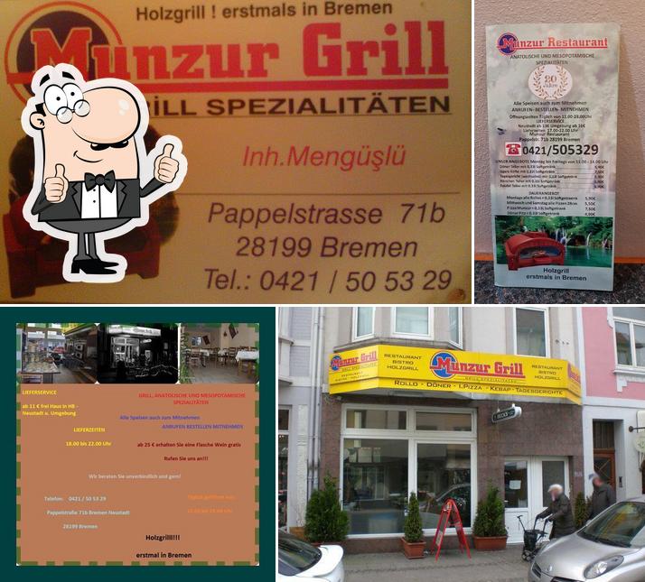See this picture of Munzur Restaurant