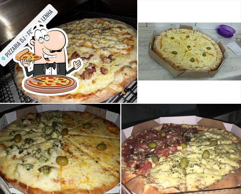 Experimente diferentes variedades de pizza