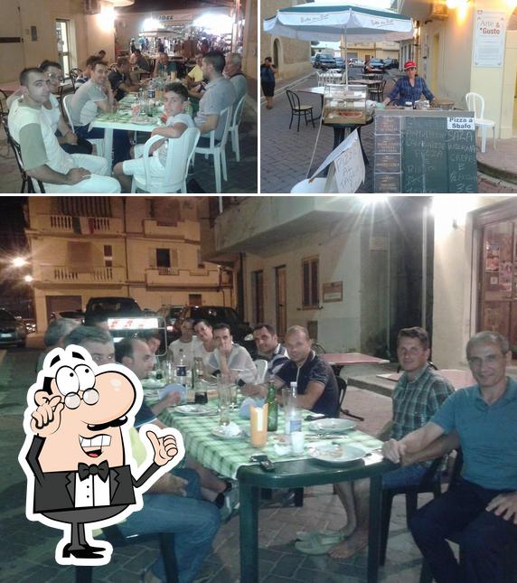 Gli interni di Alexandra pizza