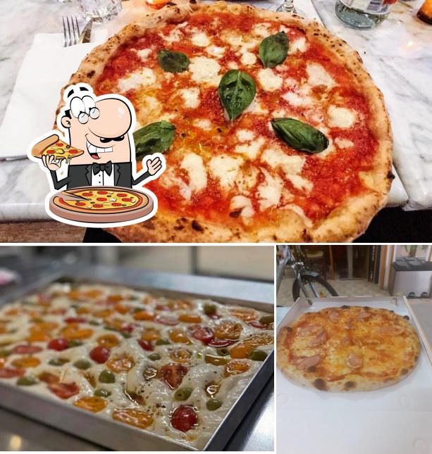 A Pizzeria Commerciale, puoi goderti una bella pizza