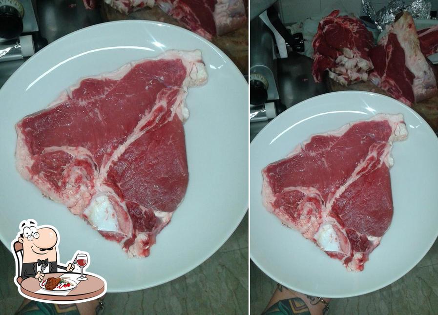 Prova i piatti di carne a La Rustica Nettuno