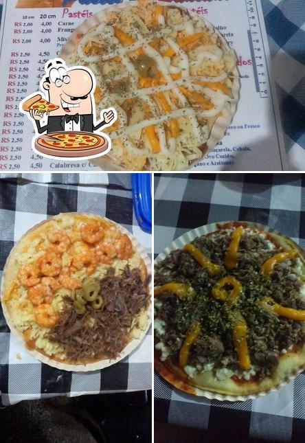 Consiga pizza no Pastel do Bahiano