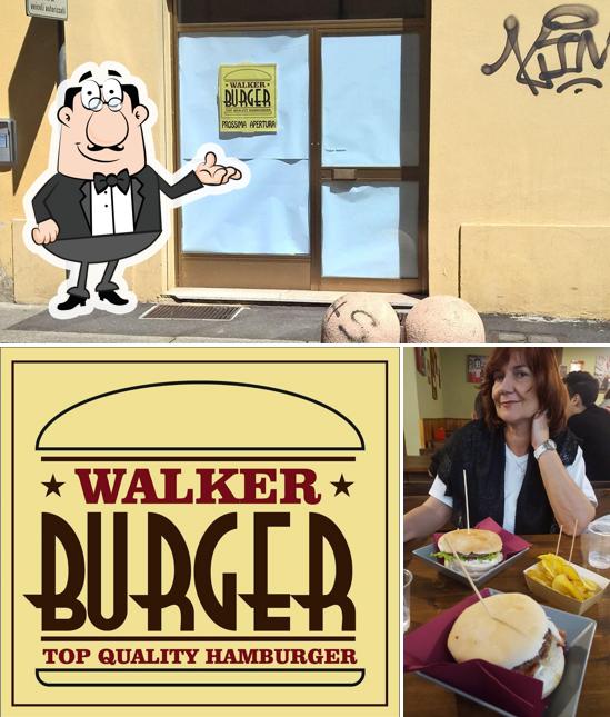 L'intérieur de Walker Burger